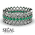 Crown Emerald Band - Hadley No. 6